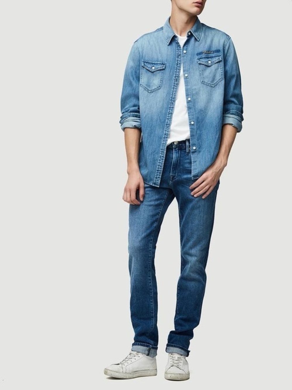 FRAME Denim Men's L'Homme Slim Jean in Bradbury size 30